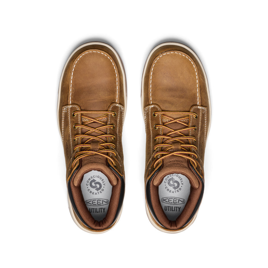 Men's Gibson Waterproof Work Boot (Carbon Toe) Belgian/Gum | Kenn On Sale