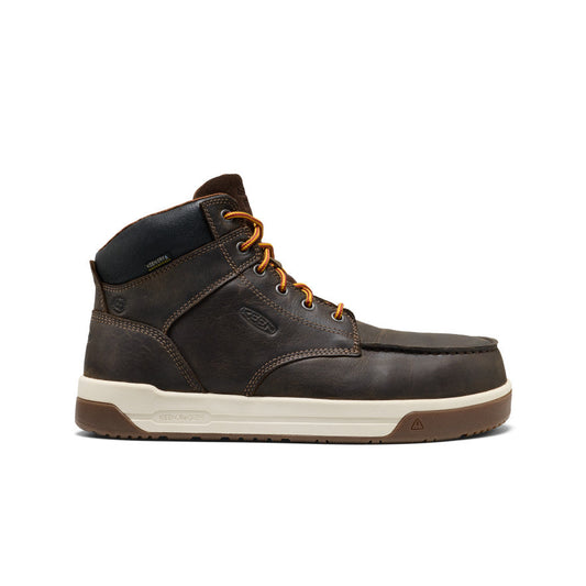 Men's Gibson Waterproof Work Boot (Carbon Toe) Cascade Brown/Gum | Keen Discount