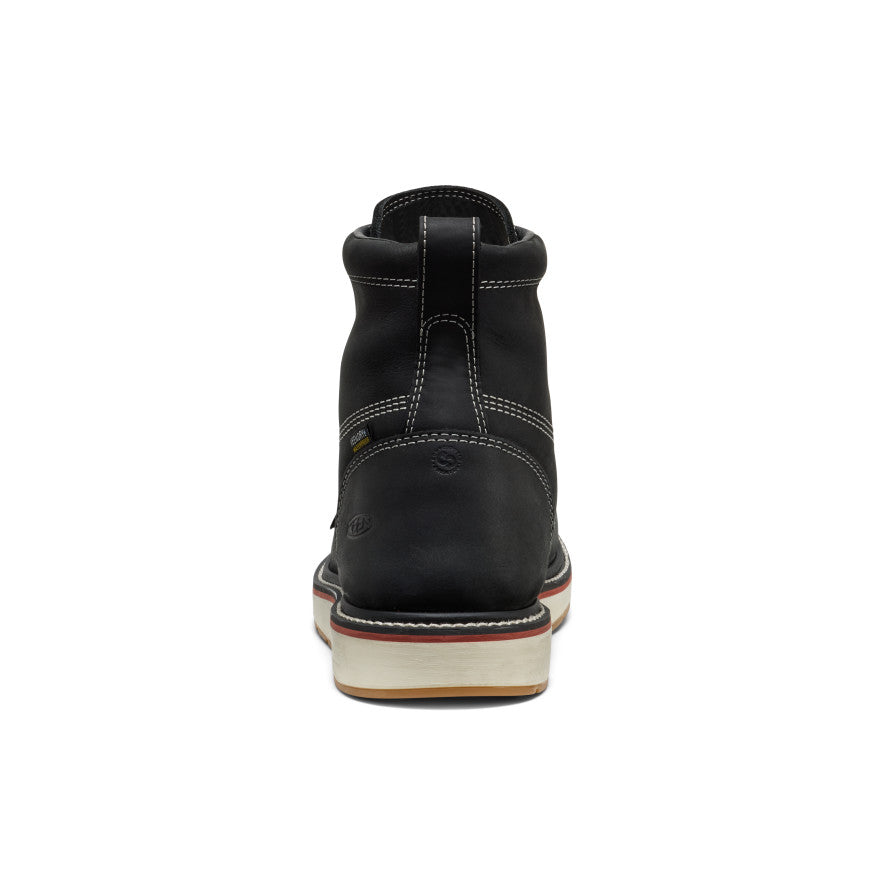 Men's Liberty 6" Waterproof Boot (Carbon Toe) Black/Gum / Keen Online