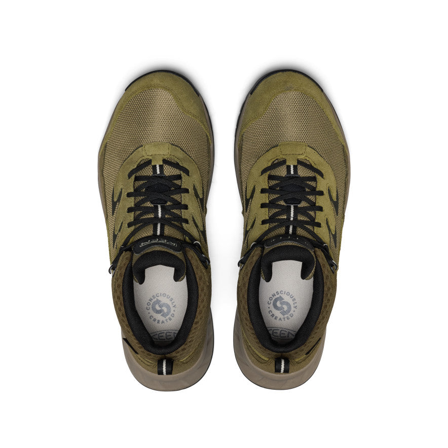 Men's Hightrail Waterproof Hiking Boot Martini Olive/Dark Olive / Keen Sale