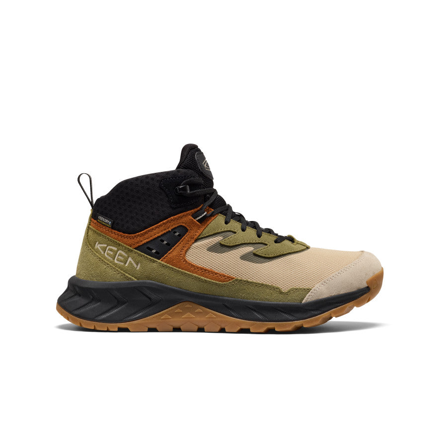 Men's Hightrail Waterproof Hiking Boot Safari/Black / Keen For sale