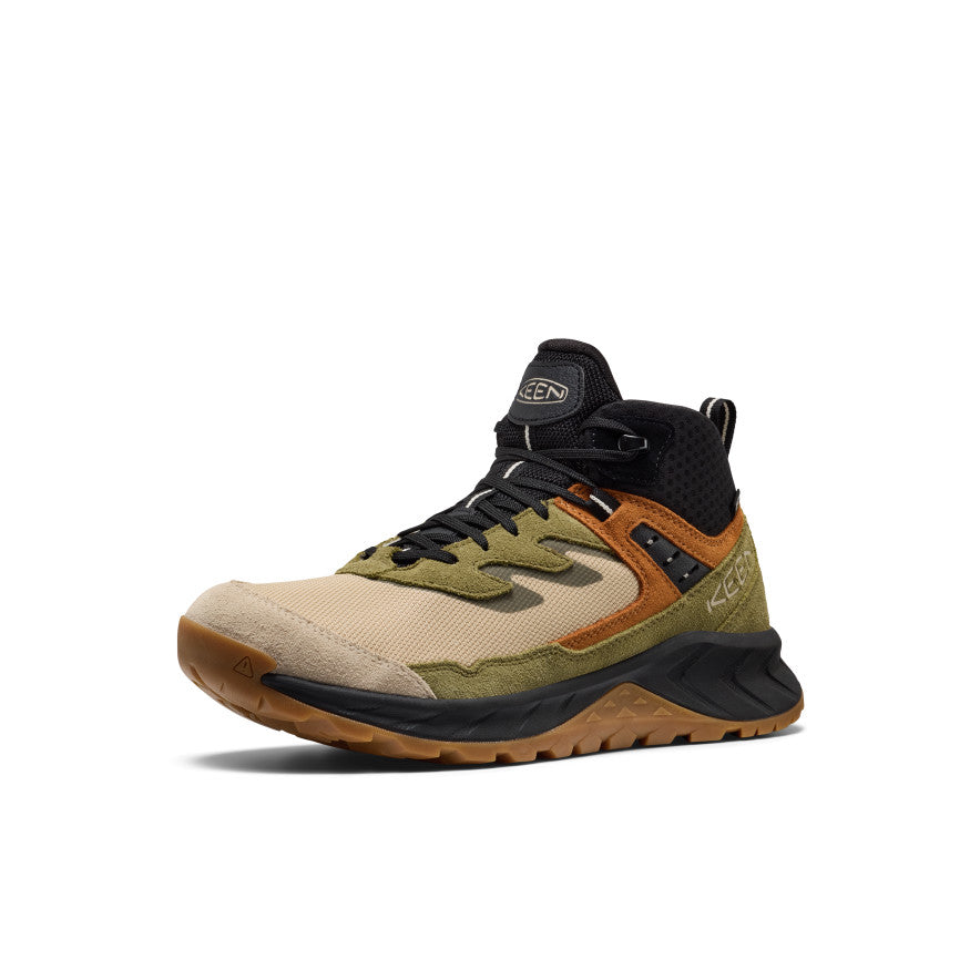 Men's Hightrail Waterproof Hiking Boot Safari/Black / Keen For sale