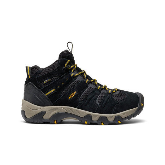 Men's Headout Waterproof Hiking Boot Black/Lemon Curry / Keen Online