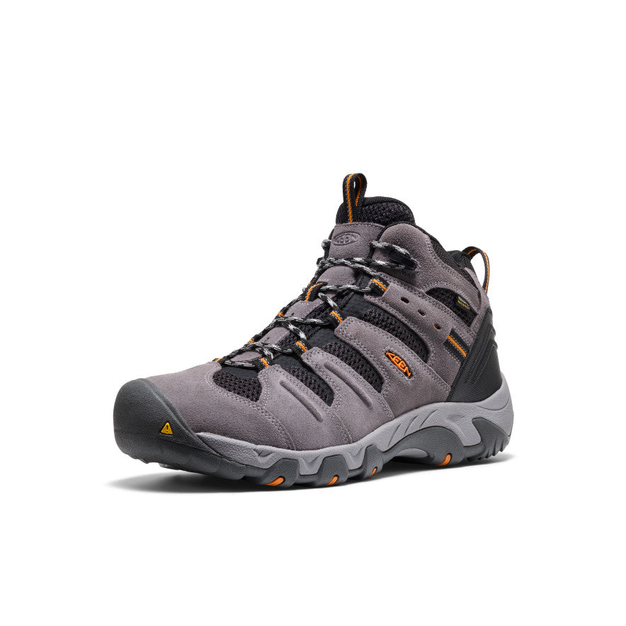 Men's Headout Waterproof Hiking Boot Magnet/Orange Pepper / Keen Online