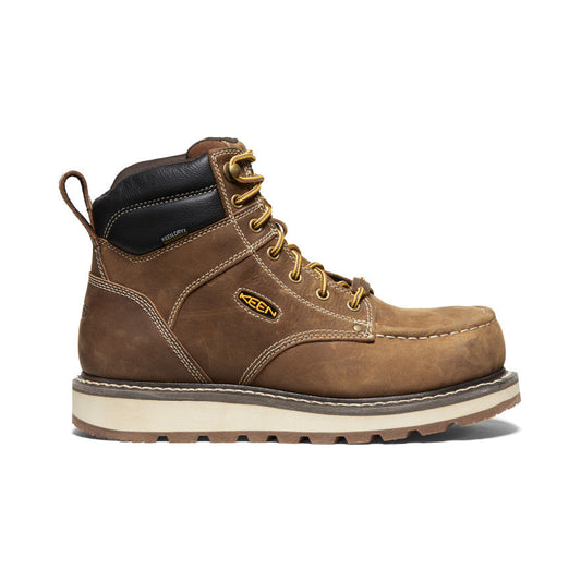 Men's Cincinnati 6" Waterproof Boot (Carbon Toe) Belgian/Sandshell / Keen For sale
