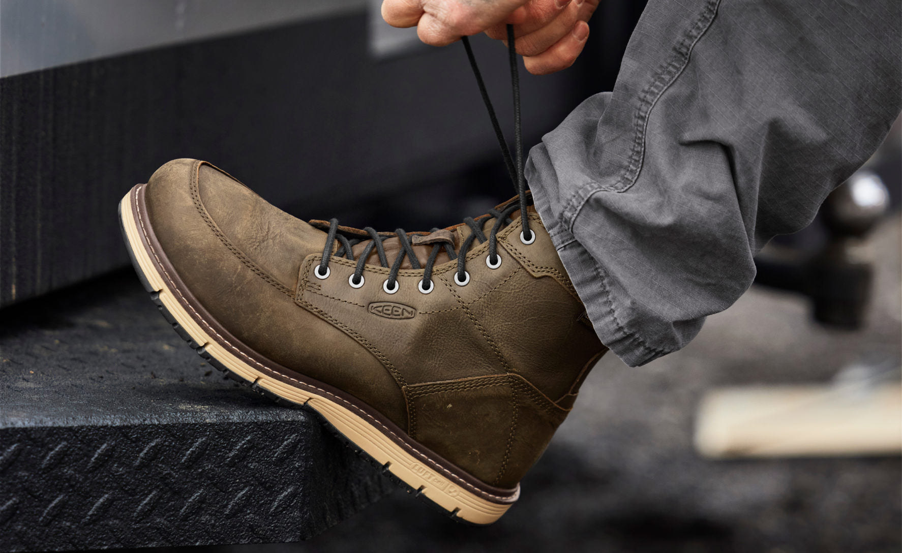 Men's San Jose 6" Waterproof Boot (Soft Toe) Cascade Brown | Keen Discount