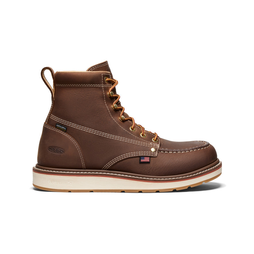 Men's Liberty 6" Waterproof Boot (Carbon Toe) Chestnut/Gum | Keen Outlet