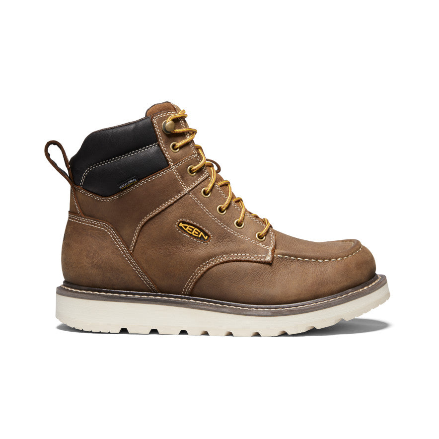 Men's Cincinnati 6" Waterproof Boot (Soft Toe) Belgian/Sandshell / Keen Online