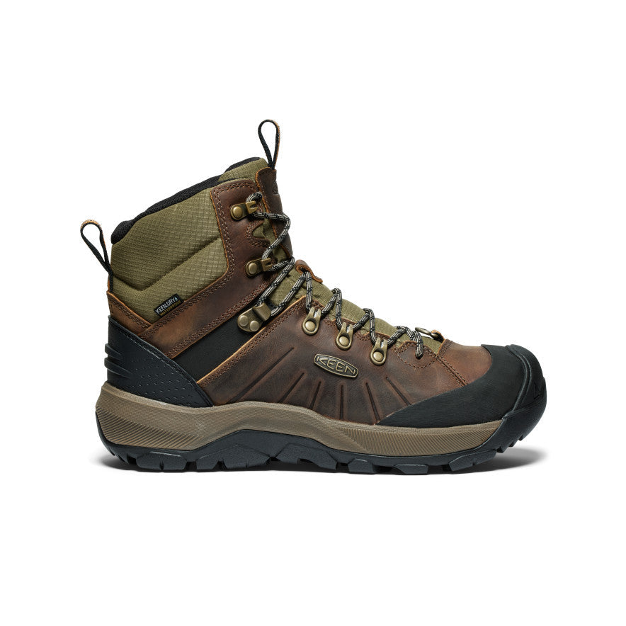 Men's Revel IV Polar Waterproof Boot Bison/Orange Pepper | Keen Outlet