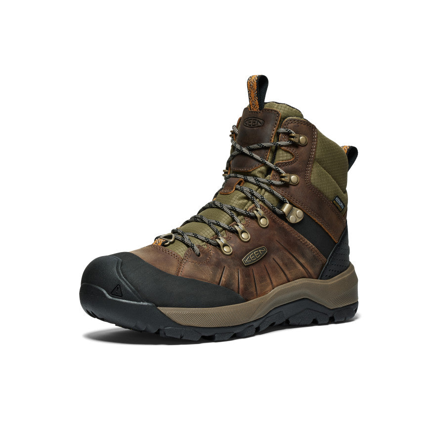 Men's Revel IV Polar Waterproof Boot Bison/Orange Pepper | Keen Outlet