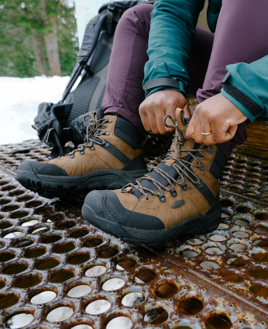 Men's Revel IV Polar Waterproof Boot Bison/Orange Pepper | Keen Outlet