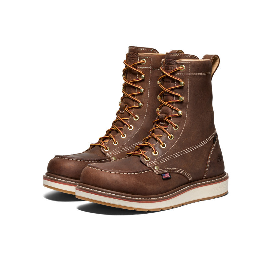 Men's Liberty 8" Waterproof Boot (Carbon Toe) Chestnut/Gum / Keen Online