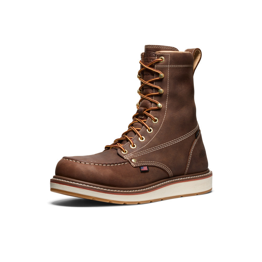 Men's Liberty 8" Waterproof Boot (Carbon Toe) Chestnut/Gum / Keen Online