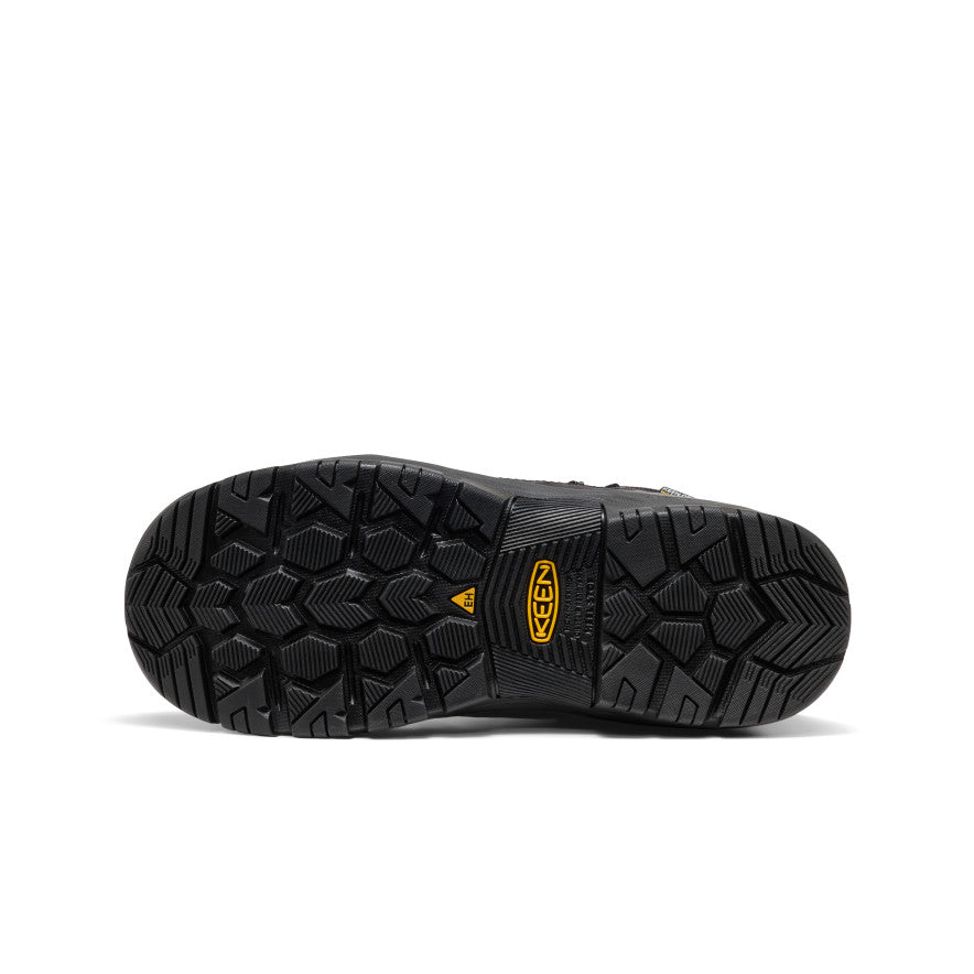 Men's Skokie Waterproof Work Boot (Soft Toe) Black/Black / Keen Sale