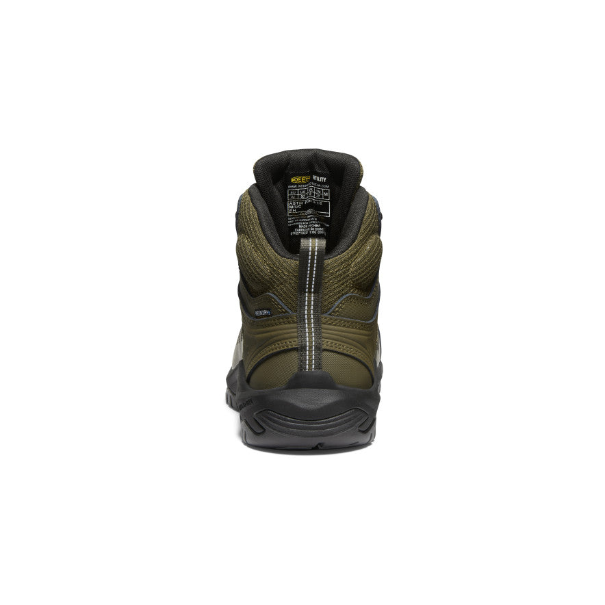 Men's Reno Mid Waterproof (Carbon Toe) Dark Olive/Black / Keen Online