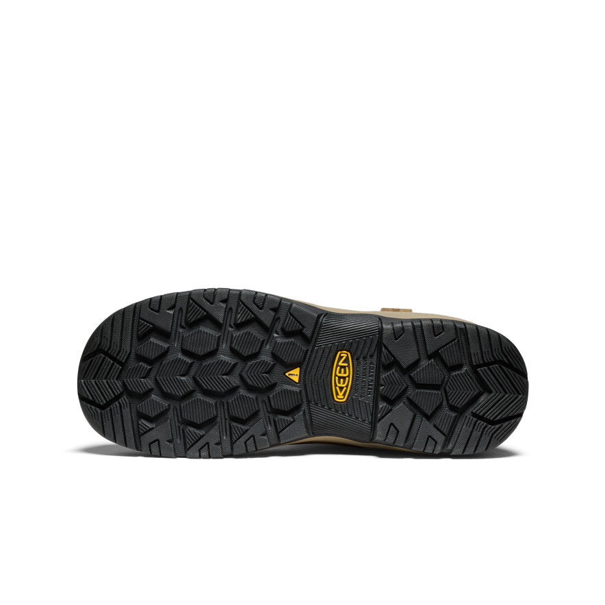 Men's Evanston Pull-On Waterproof Boot (Carbon Toe) Bison/Black | Keen Discount