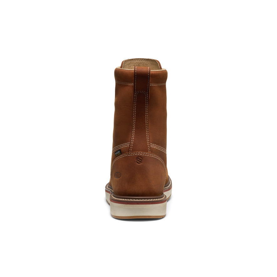 Men's Liberty 8" Waterproof Boot (Soft Toe) Leather Brown/Birch | Keen Outlet