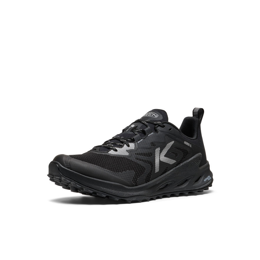 Men's Zionic NXT Waterproof Hiking Shoe Triple Black / Keen For sale