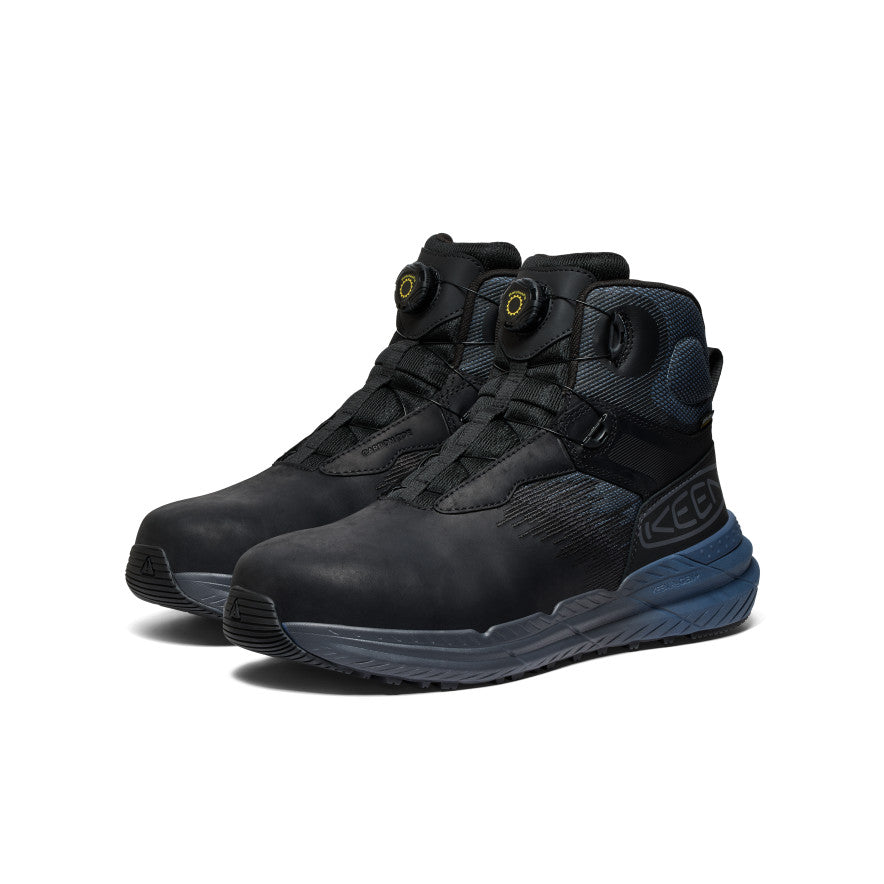Men's Snapline RF Waterproof Boot (Carbon Toe) Vintage Indigo/Black | Kenn On Sale