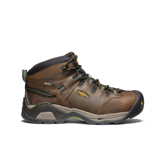 Men's Detroit XT Waterproof Boot (Steel Toe) Cascade Brown/Bronze Green | Keen Discount