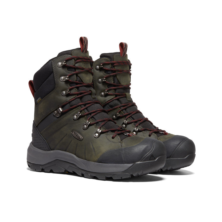 Men's Revel IV High Polar Waterproof Boot Magnet/Red Carpet | Keen Outlet