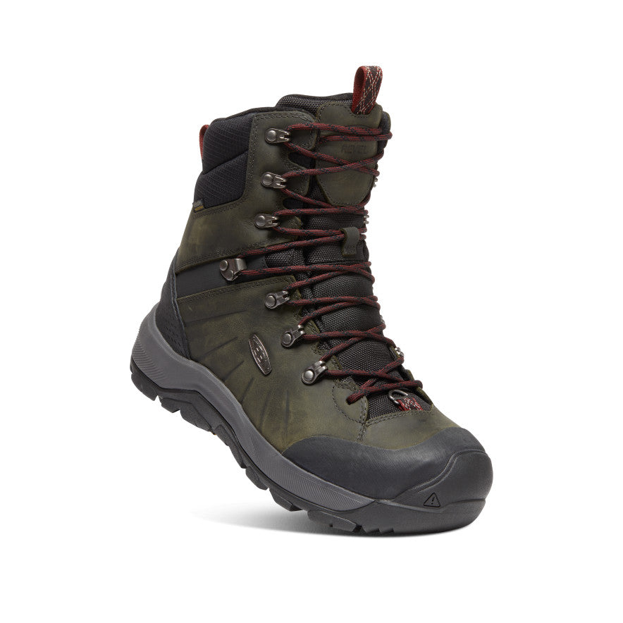 Men's Revel IV High Polar Waterproof Boot Magnet/Red Carpet | Keen Outlet