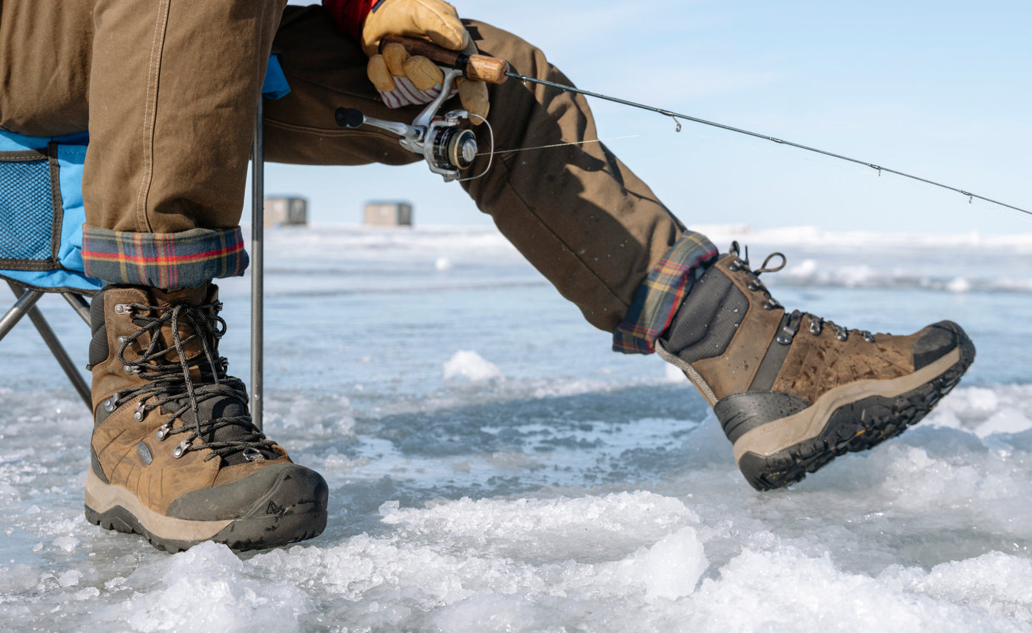 Men's Revel IV High Polar Waterproof Boot Magnet/Red Carpet | Keen Outlet