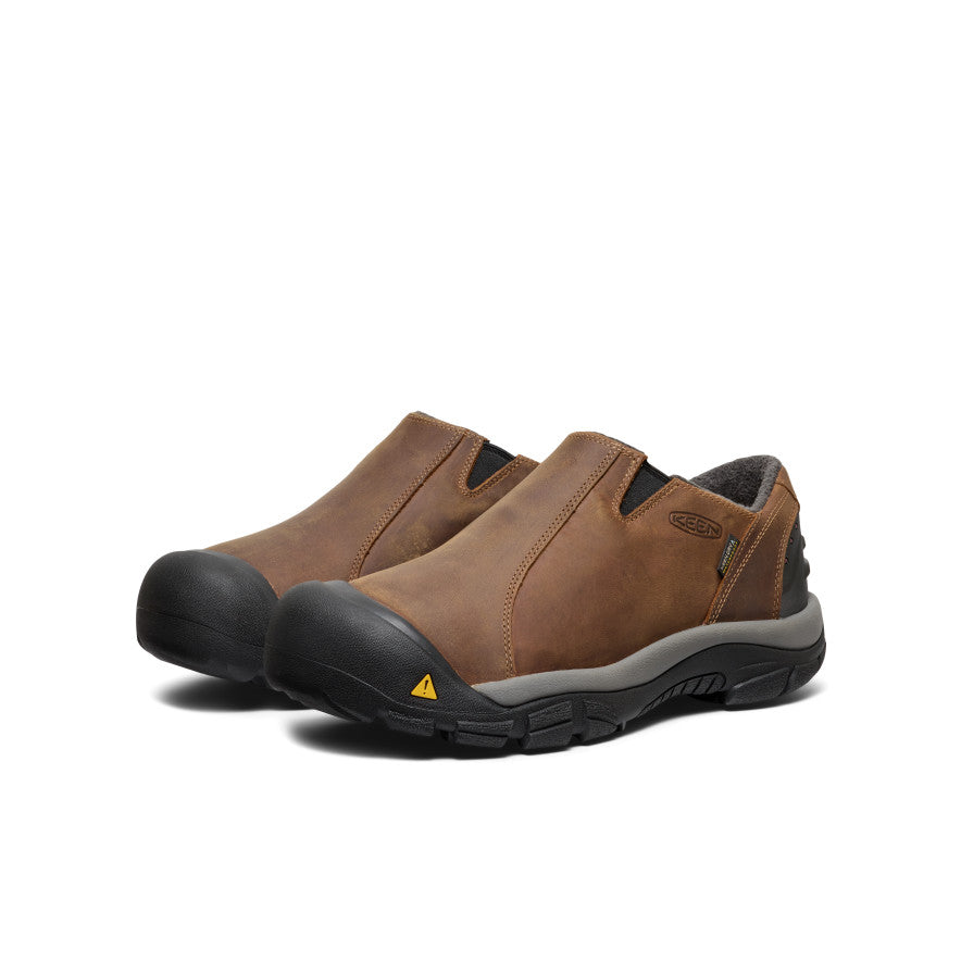 Men's Brixen Waterproof Shoe Wide Slate Black/Madder Brown / Keen Online