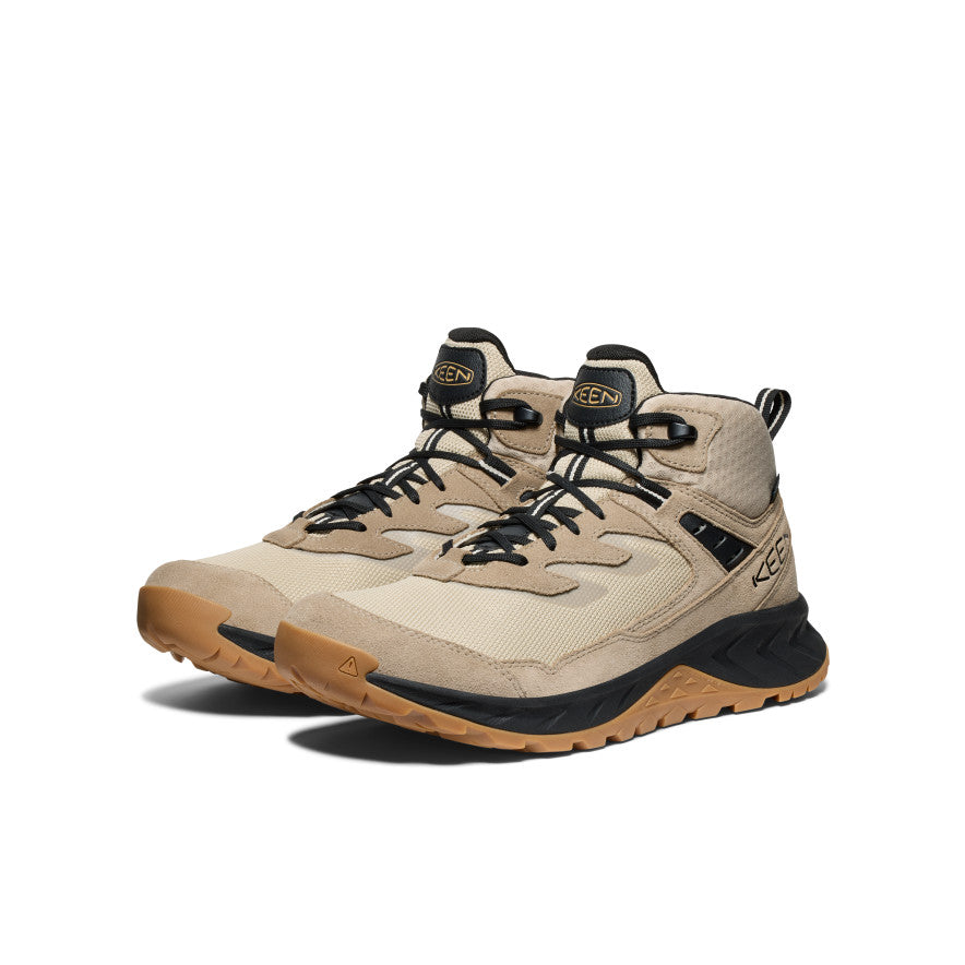 Men's Hightrail Waterproof Wide Hiking Boot Brindle/Oak Buff | Kenn On Sale