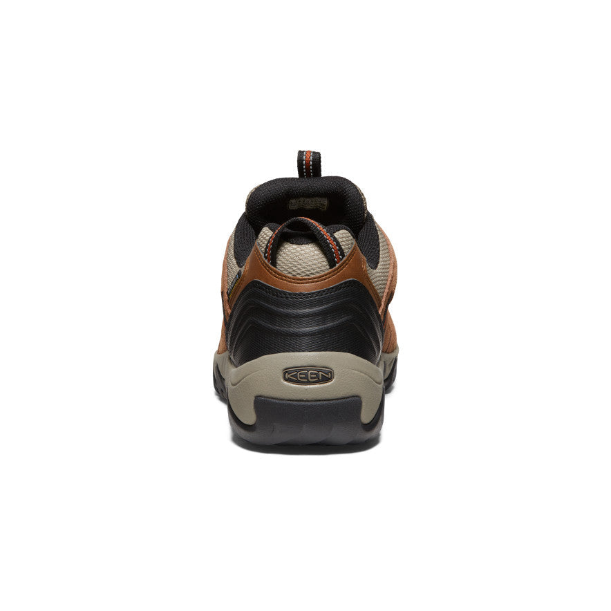 Men's Headout Waterproof Hiking Shoe Bison/Fossil Orange | Kenn On Sale