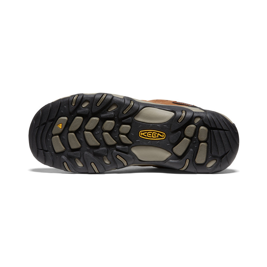 Men's Headout Waterproof Hiking Shoe Bison/Fossil Orange | Kenn On Sale