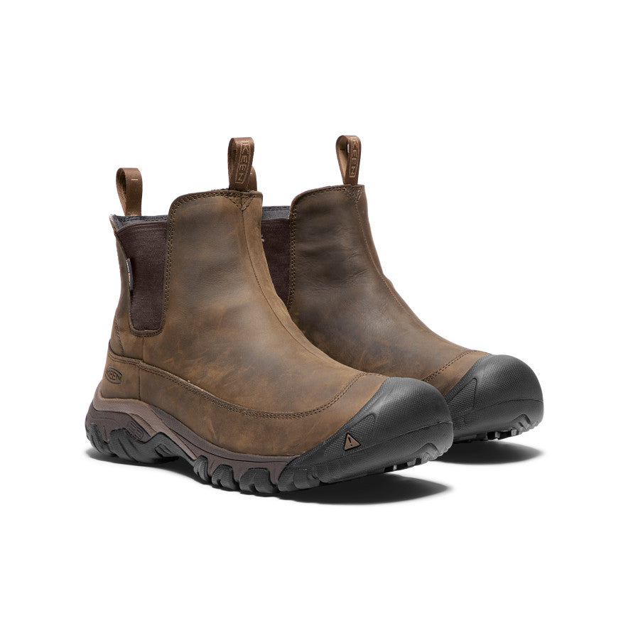 Men's Anchorage III Waterproof Boot Wide Dark Earth/Mulch | Keen Discount