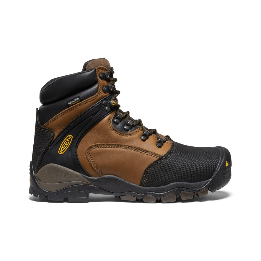 Men's Louisville 6" MET Waterproof Boot (Steel Toe) Slate Black | Kenn On Sale