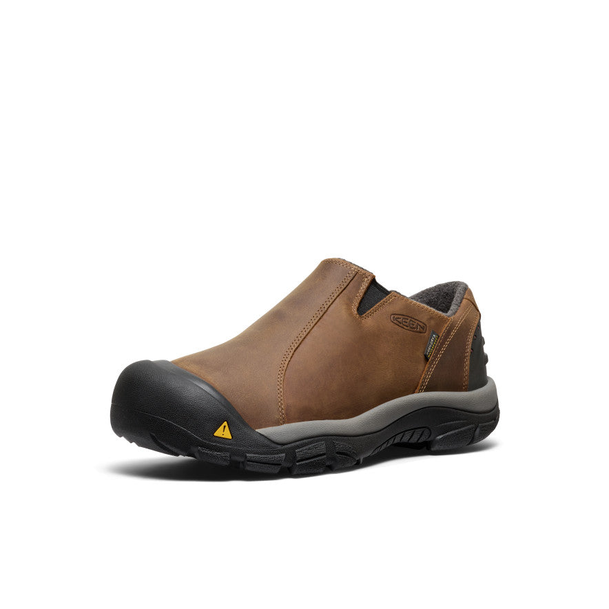 Men's Brixen Waterproof Low Slate Black/Madder Brown | Keen Discount