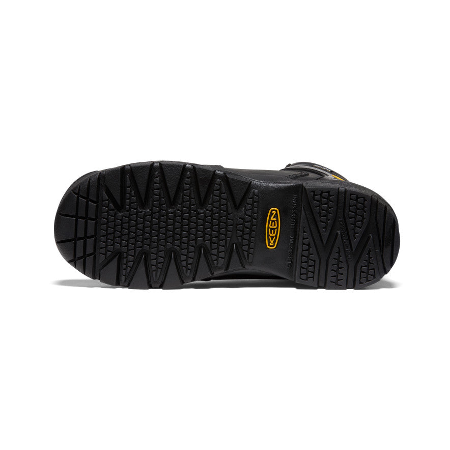 Men's Louisville 6" Waterproof Boot (Steel Toe) Black | Keen Outlet