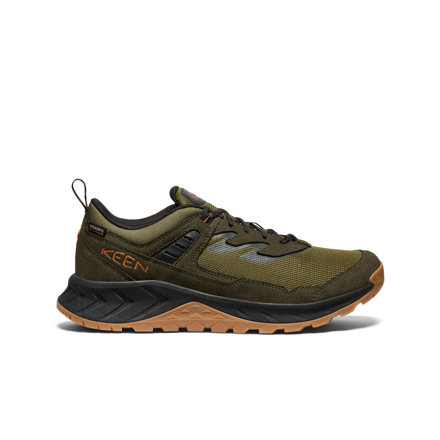 Men's Hightrail Waterproof Hiking Shoe Winter Moss/Gold Flame / Keen Online