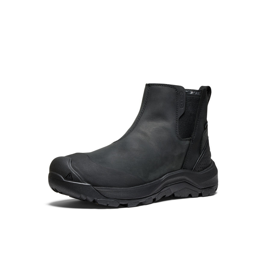 Men's Revel IV Waterproof Chelsea Black/Black | Keen Discount