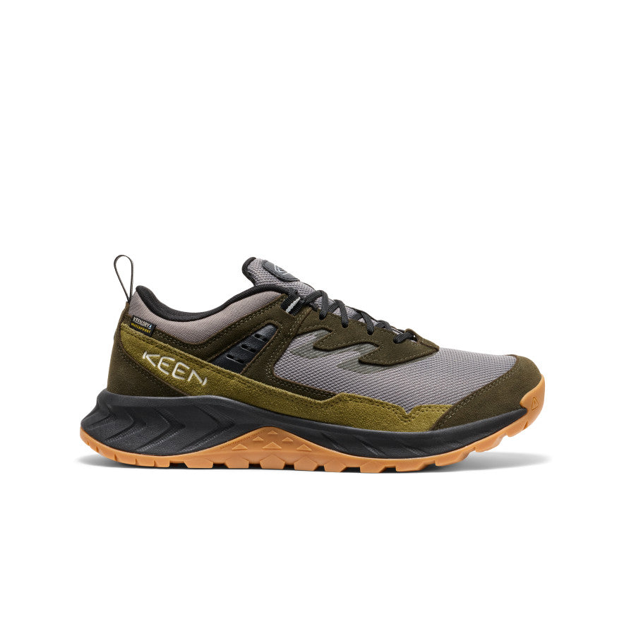 Men's Hightrail Waterproof Hiking Shoe Steel Grey/Forest Night / Keen Online
