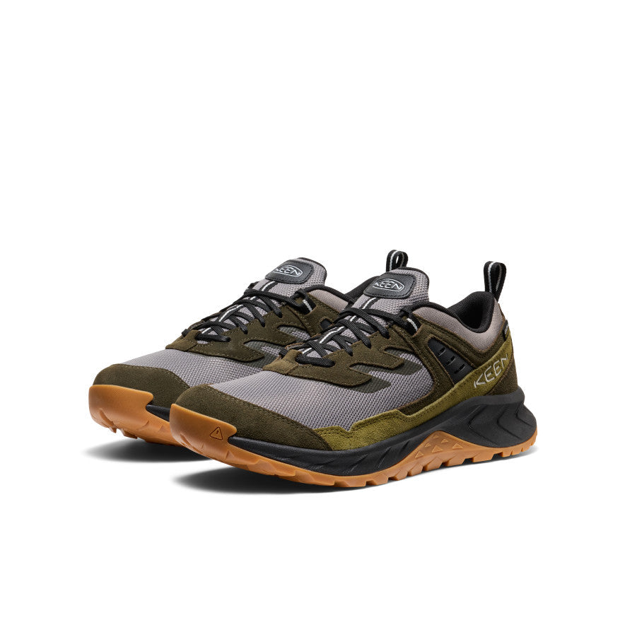 Men's Hightrail Waterproof Hiking Shoe Steel Grey/Forest Night / Keen Online