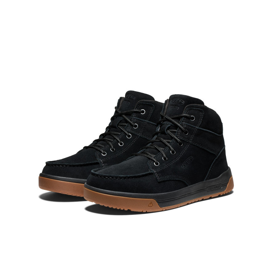 Men's Gibson Boot (Soft Toe) Black/Gum / Keen Sale