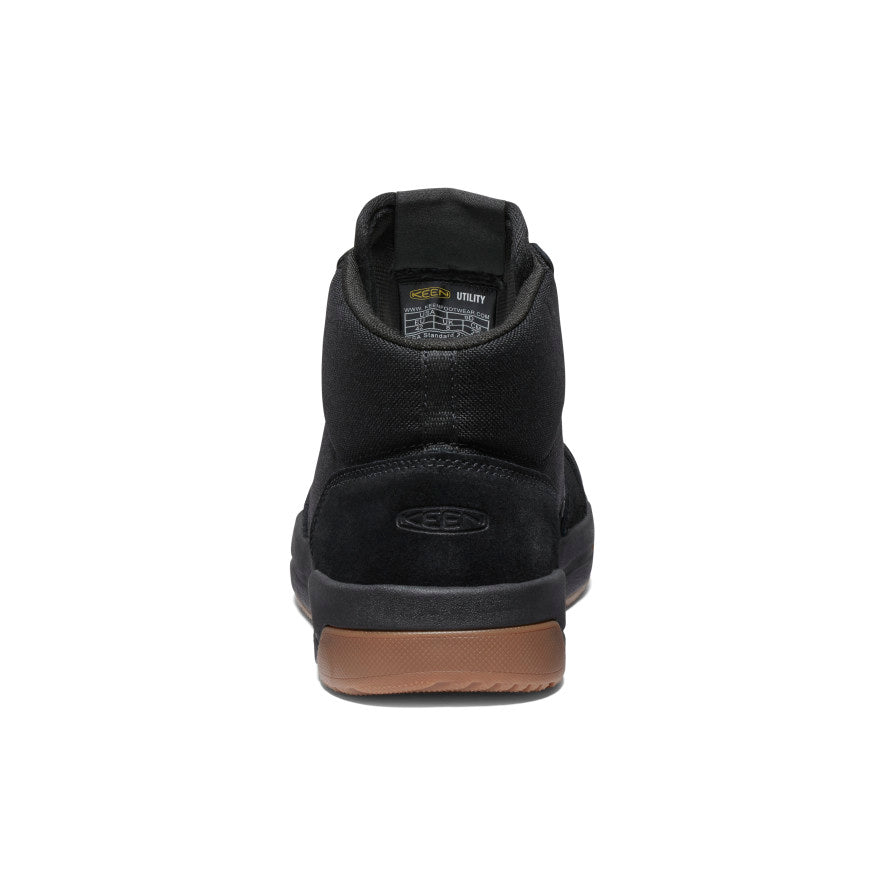 Men's Kenton Mid Work Shoe (Carbon Toe) Black/Gum / Keen For sale