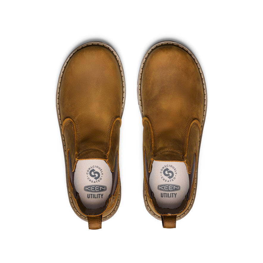 Men's San Jose Chelsea 90° Heel Boot (Soft Toe) Belgian/Gum | Keen Outlet