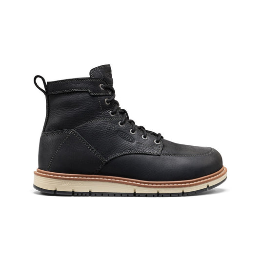 Men's San Jose 6" Boot (Aluminum Toe) Black/Caramel Cafe / Keen Online