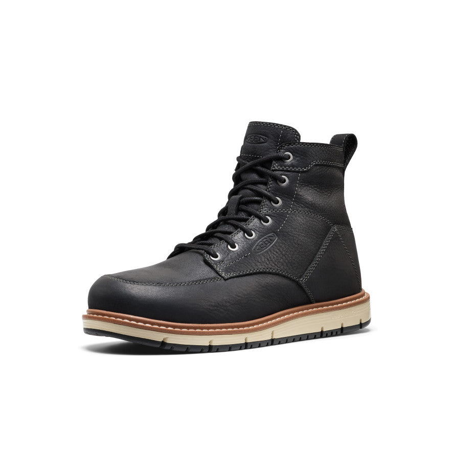 Men's San Jose 6" Boot (Aluminum Toe) Black/Caramel Cafe / Keen Online