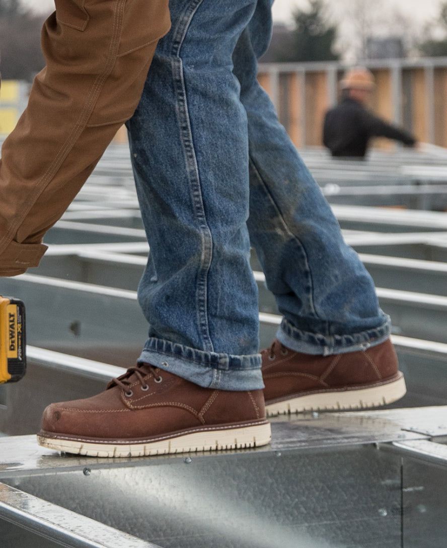 Men's San Jose 6" Boot (Soft Toe) Gingerbread/Off White / Keen Online