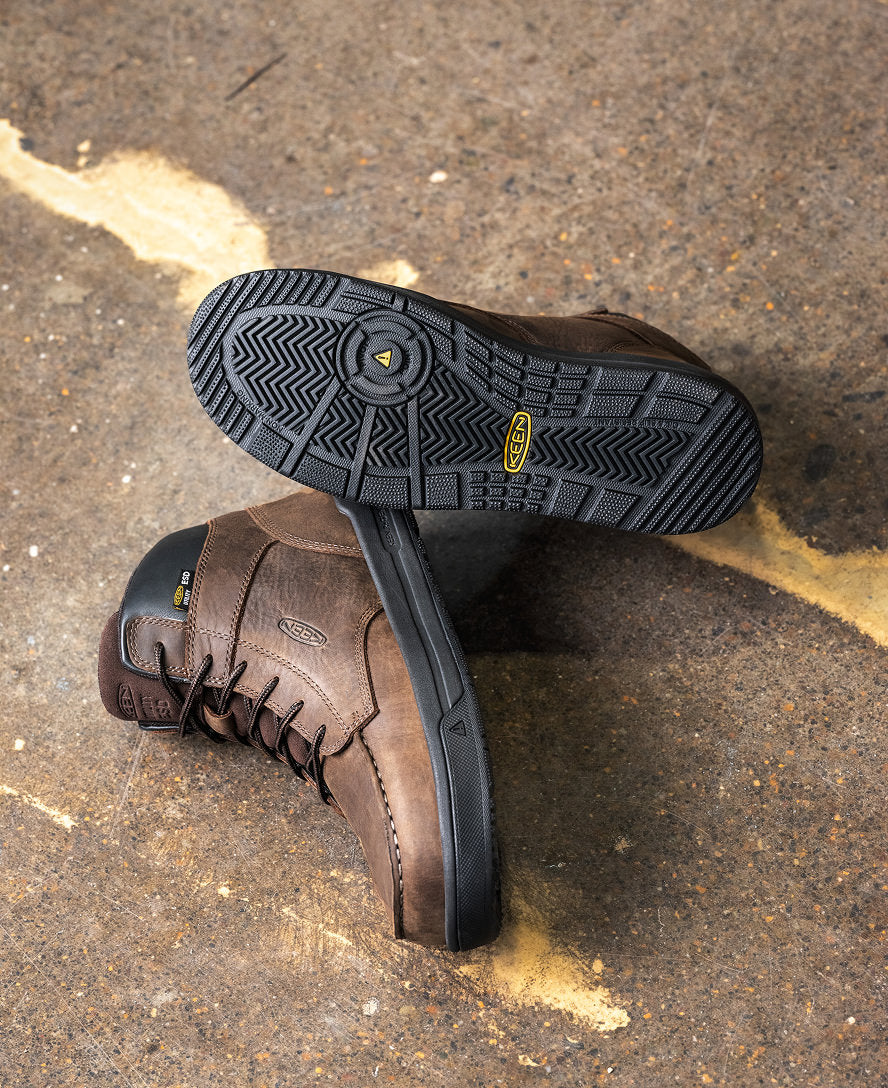 Men's Gibson ESD Boot (Carbon Toe) Cascade Brown/Black | Kenn On Sale