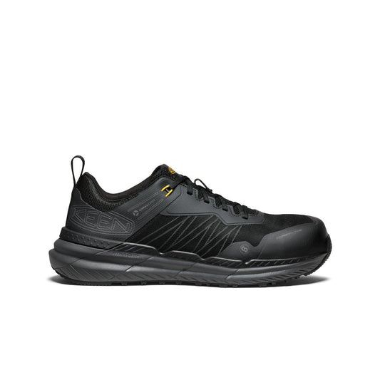 Men's Speedworks Work Sneaker (Carbon Toe) Black/Steel Grey / Keen For sale
