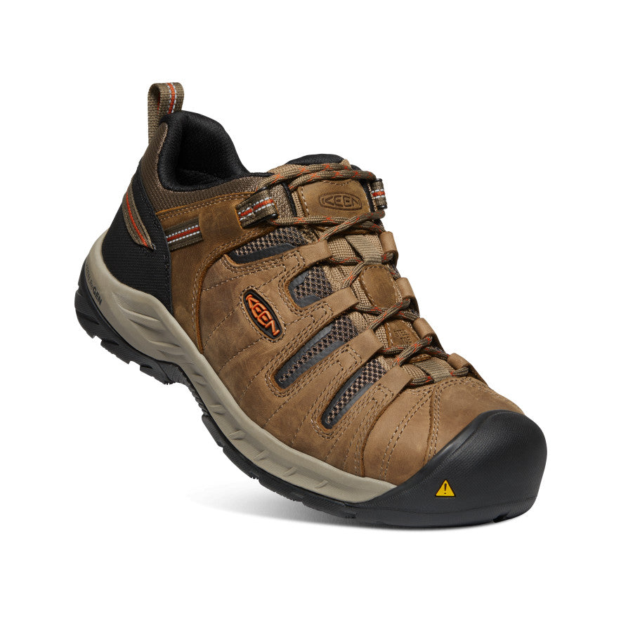 Men's Flint II (Steel Toe) Shitake/Rust / Keen For sale