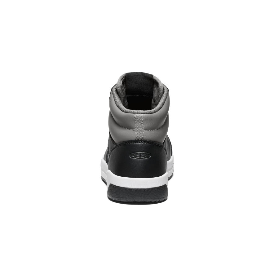 Men's Overton Mid Work Shoe (Carbon Toe) Steel Grey/Black | Keen Discount