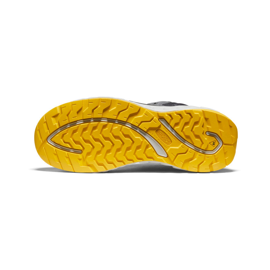 Men's Arvada Mid Work Sneaker (Carbon Toe) Black/Keen Yellow | Keen Discount